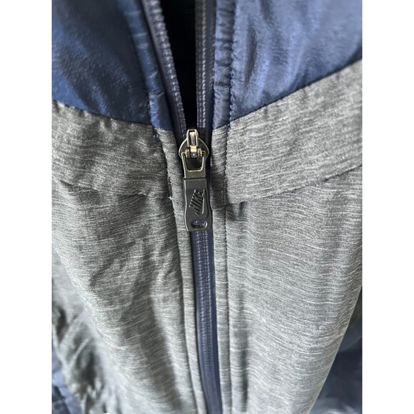 Nike Jacket Womens Small Blue Full Zip Windbreaker Coat Lightweight Vented Gym - Picture 5 of 7